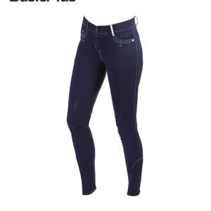 Covalliero BasicPlus Alma Full Grip Riding Pants Navy Blue Women’s SZ 6 US 36 EU
